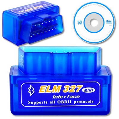 INTERFEJS ELM327 BLUETOOTH BT OBD2 CD MINI