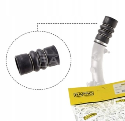 Шланг інтеркулер радіатора повітря rapro do bmw 5 535i фото №1