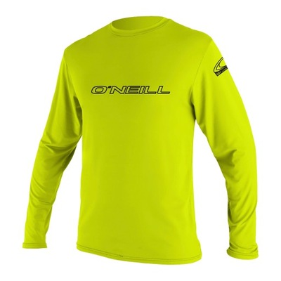 Koszulka do pływania męska O'Neill Basic Skins limonkowa 4339 XL
