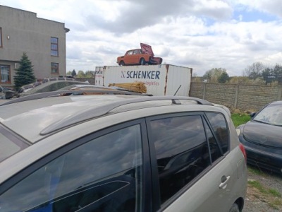 Рейлинги toyota corolla verso 01-04 фото №1