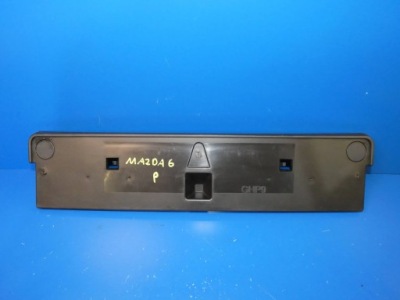 Mazda 6 gj iii рамка підкладка реєстрації бампера перед фото №1