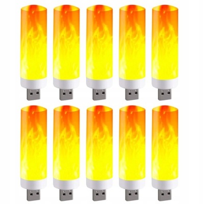 LED Flame Effect Fire Light Bulbs, Flickering Fire