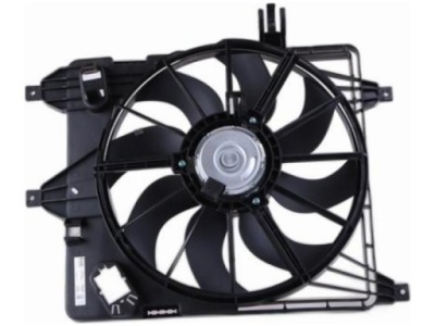 Вентилятор радиатора renault clio ii 1.1-2.0 kangoo i 1.0-1.9 ii 1.2-1.6 фото №1