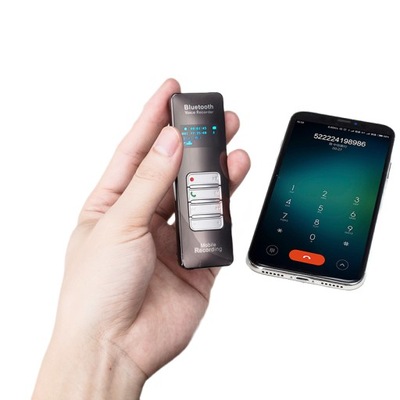 Dyktafon nagrywanie rozmów smartfon mikrofon