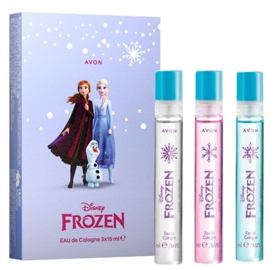 AVON FROZEN Zestaw wód zapachowych dla dzieci 3szt