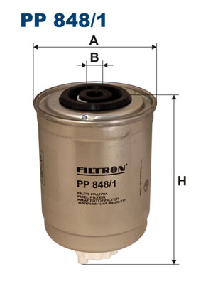 FILTRO COMBUSTIBLES FILTRON PP848/1 PP8481  