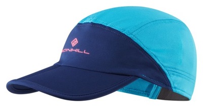 RONHILL Czapka biegowa SPLIT CAP niebieska s/m