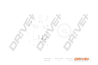 DRIVE+ FILTRAS ALYVOS NISSAN DIESEL 3.0 13-14 PAT HFINDER III VAN 