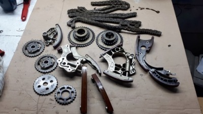 S4 b8 lift грм натяжители 3.0 tfsi s5 sq5 фото №1