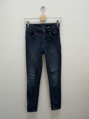 ZARA rurki SKINNY jeans STRETCH 36 S