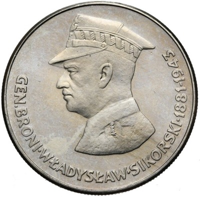 Polska 50 Złotych 1981 GENERAŁ WŁADYSŁAW SIKORSKI