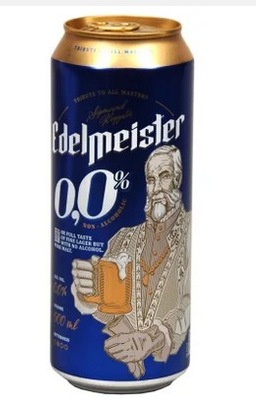 Piwo jasne bezalkoholowe Edelmeister 500 ml