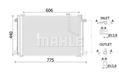 КОНДЕНСАТОР AC786000S/MAH