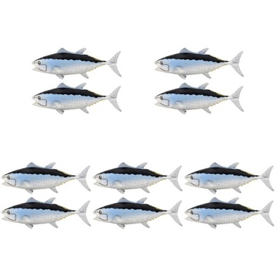 Symulowane modele ryb tuńczyka Rysunek 10 szt