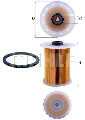 FILTRO COMBUSTIBLES KX 183D  