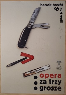 Tomasz Bogusławski - Opera za trzy grosze - plakat - ostatni