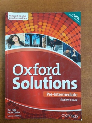 Oxford Solutions Pre Intermediate Student's Book