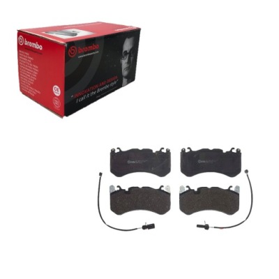 Brembo тормозные колодки тормозной. audi a6 rs6 08-10 перед фото №1