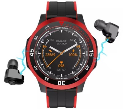 SMARTWATCH RUBICON RNCE85 CZERWONY