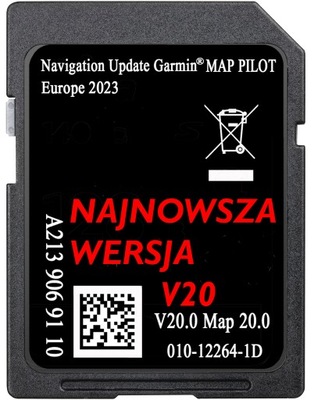 MAPA MERCEDES A213 V20 2023/2024 AMG GLC KLASA C E V X