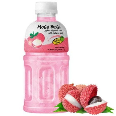 Napój Mogu Mogu Lychee z galaretką Nata de coco