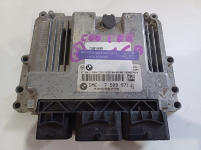 Mini cooper r56 08r 1.6 vti блок управления двигателя 7589971 фото №1
