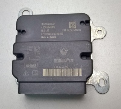 Датчик подушка безопасности renault оригинальный номер 985104074r фото №1