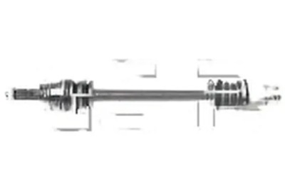 Приводной вал коробка передач механическая 201949 gsp subaru impreza фото №1