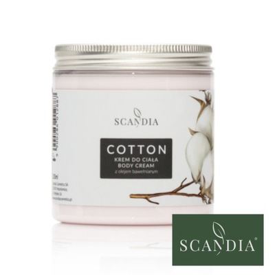 Scandia Telový krém Cotton 250 ml