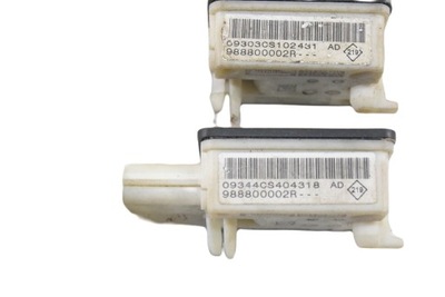 Датчик удару 988800002r renault megane iii фото №1