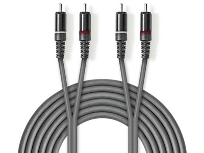 Kabel 2xRCA - 2xRCA NEDIS 3 m