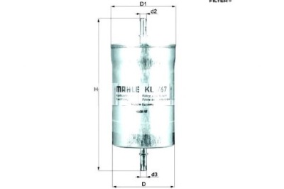 Knecht фильтр топлива seat exeo exeo st 2.0d 12.08-0 фото №1