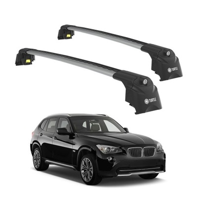 TURTLE AIR-2 Silver BMW X1 E84 2009 2010 2011 2012 2013 2014 2015 