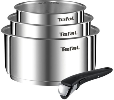 TEFAL INGENIO EMOTION RONDLE POTS 16 18 20 CM stainless steel