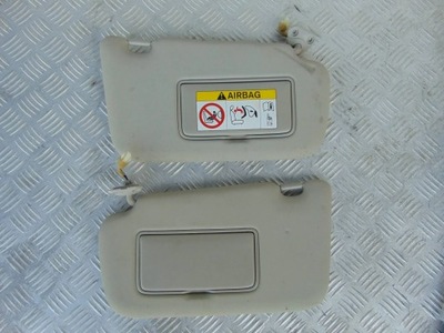 Nissan leaf солцезащитный козырёк защита левая / правая фото №1