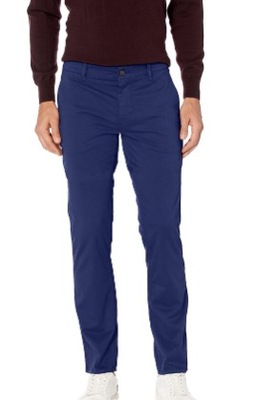 HUGO BOSS MĘSKIE SPODNIE CHINOS GRANAT 33/34 1SPI