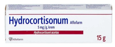 Hydrocortisonum Aflofarm krem pokrzywka lek 15 g