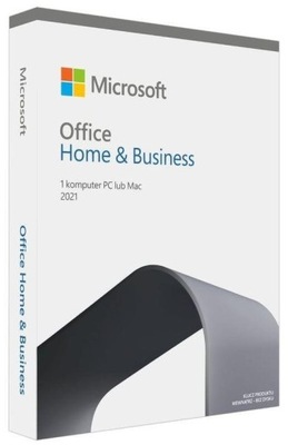 Microsoft Office 2021 Home & Business PL T5D-03539 licencja wieczysta BOX
