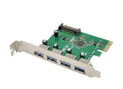MicroConnect USB 3.0 4 port PCIe card