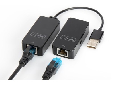 kabel USB 2.0 A-A przedłużacz UTP 50m Digitus