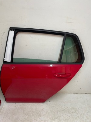 Vw golf vii хэтчбек дверь левая задние ly3d фото №1