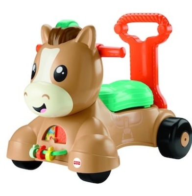 Fisher-Price SPACEROWY KUCYK PCHACZ - JEŹDZIK