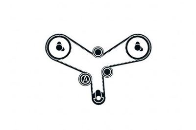 Skf набор распределительного вала колесо land rover discovery iii фото №1