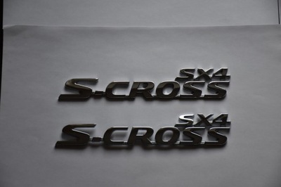 EMBLEMA INSIGNIA INSCRIPCIÓN PARTE TRASERA SUZUKI SX4 S-CROSS 2014  