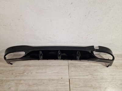 Накладка бампера задня mercedes s-klasa w223 amg фото №1