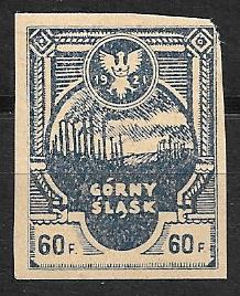 ##ROCZNIK 1921 POWSTANIE - GÓRNY ŚLĄSK Fi 5A* WYDANIE KORFANTEGO