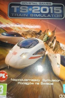 TS 2015 TRAIN SIMULATOR PREMIEROWE BOX PL PC NOWA FOLIA !