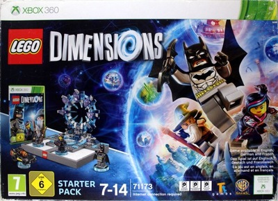 LEGO DIMENSIONS STARTER PACK [GRA XBOX 360]+[KLOCKI]