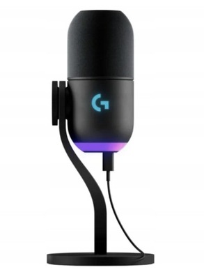 Mikrofon Dynamiczny LOGITECH Yeti GX Czarny USB typ-C Entuzjasta-PC