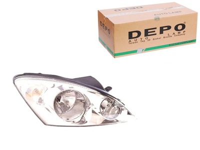 Лампа kia cee'd pro cee'd 06-13 права фара фото №1